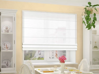 roma шифон 01, белый