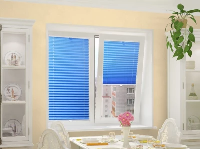 integra plisse креп перламутр 2, голубой