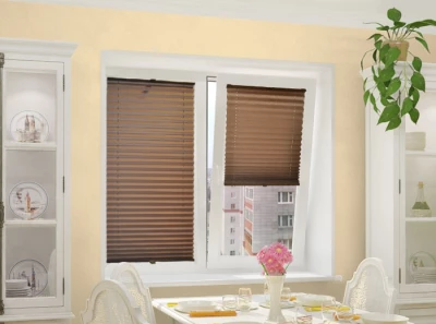 integra plisse креп перламутр, коричневый