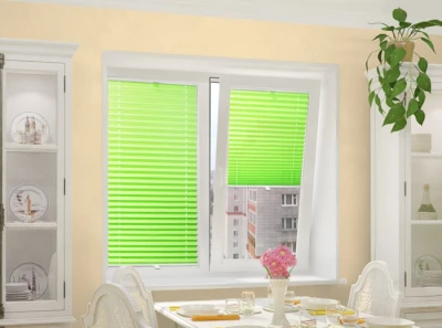 integra plisse креп перламутр, салатовый