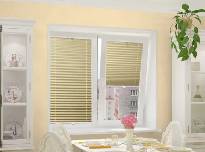 integra plisse лен во, кремовый