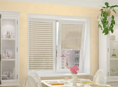 integra plisse лен, кремовый