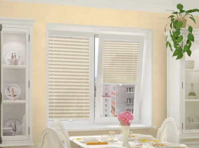 integra plisse лен, светло-кремовый